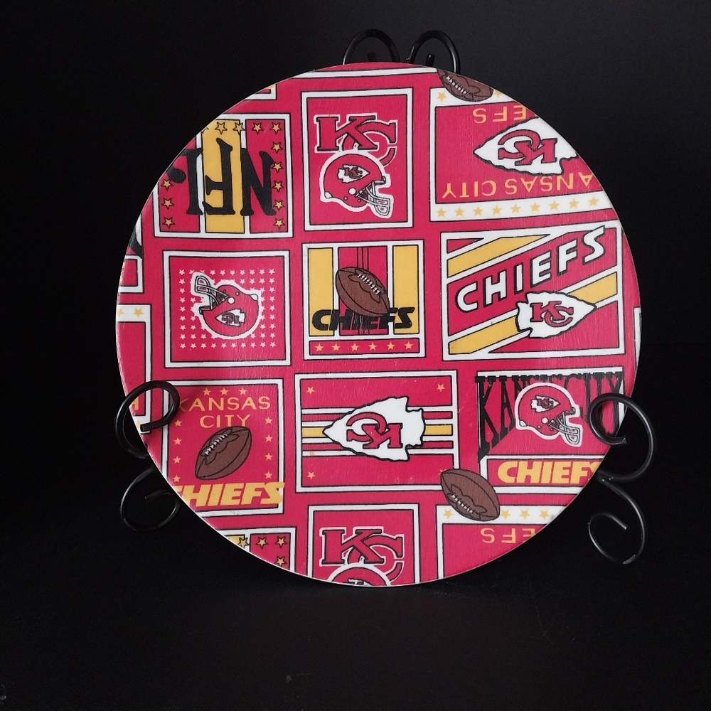 Kansas City Chiefs Decorative Plate